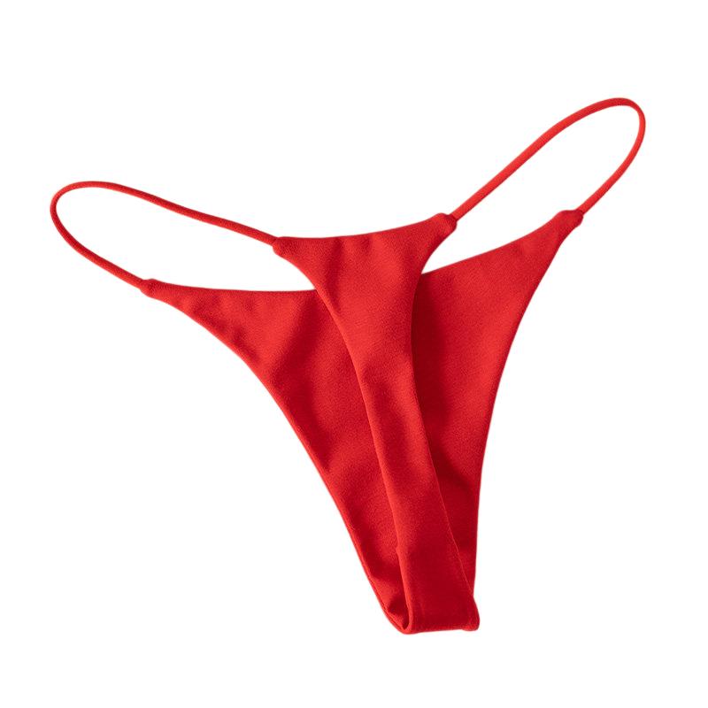 Thong Bikini Women - Lage taille katoenen string dames slipje