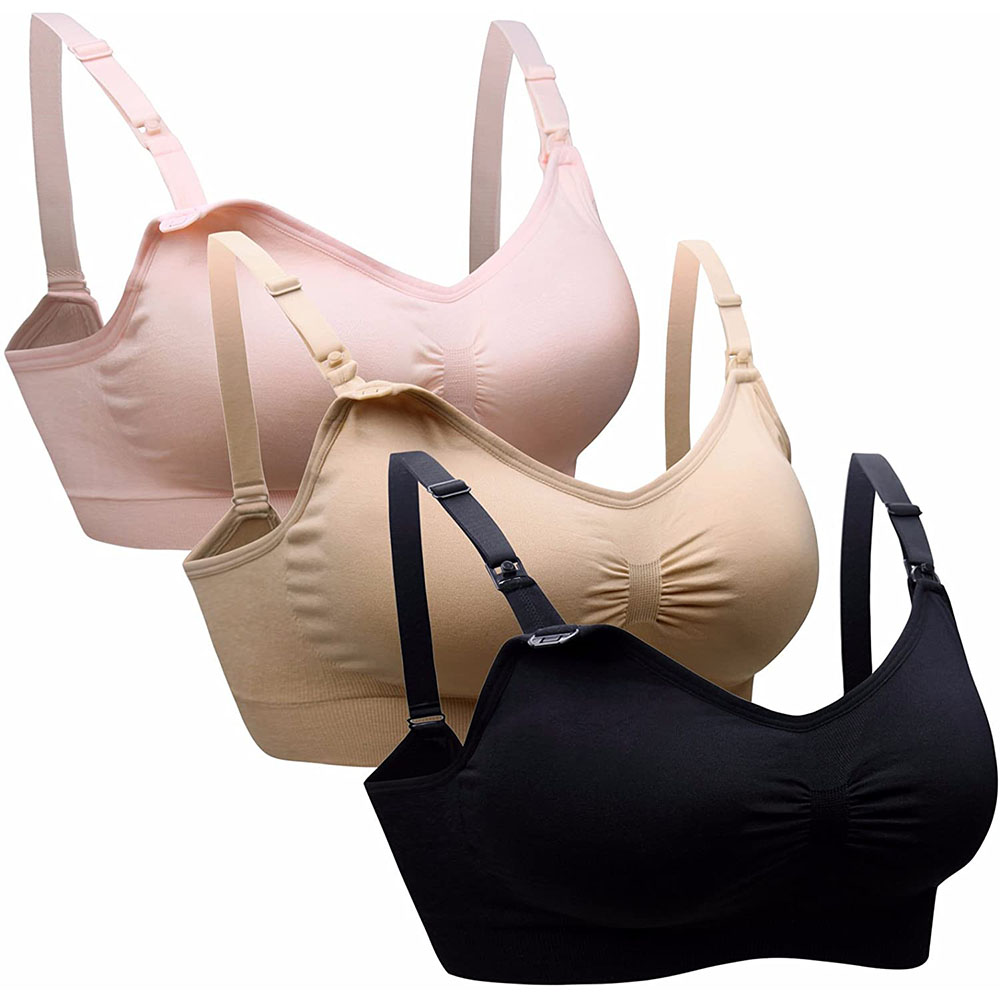Nursing Bra Sleep - Dames moederschap voedingsbeha moeder naadloze clip-down