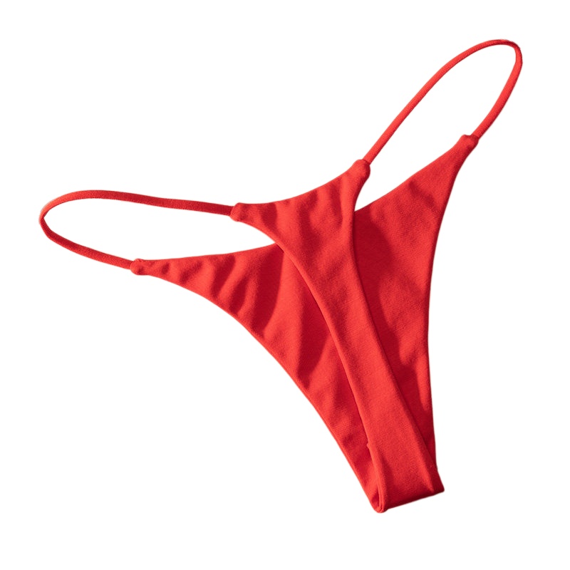 Thong Bikini Women - Lage taille katoenen string dames slipje