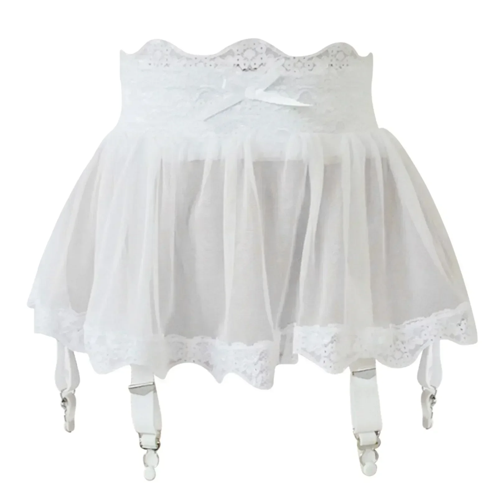 Garter Belt Set - Vrouwen hoge taille kanten bandage sexy