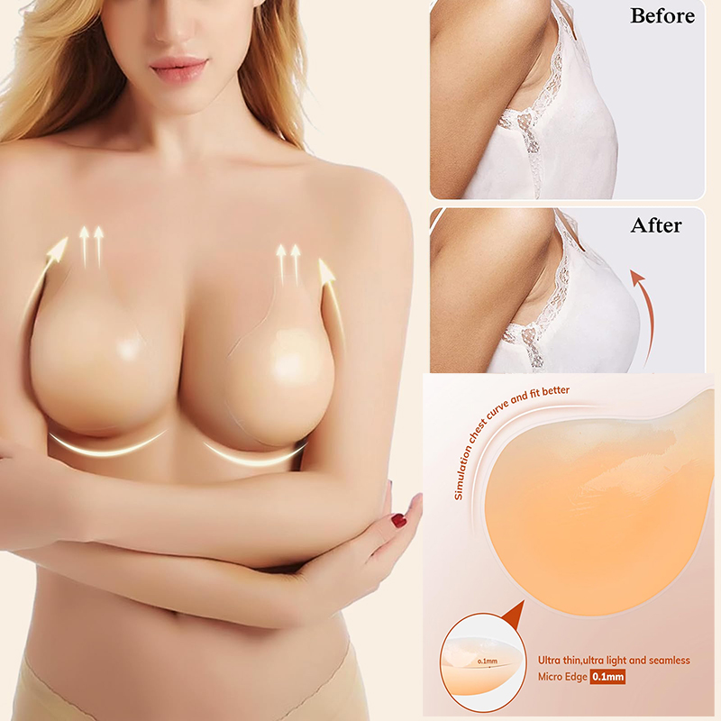 1/2 Pairs Vrouwen Kleverige Be - Strapless Bra Backless recensie en prijs