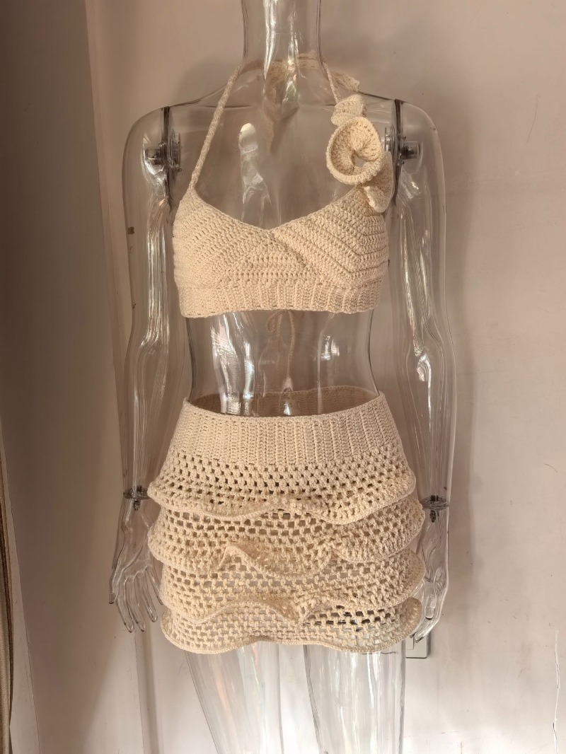 Handgebreide gehaakte ruches s - Cami Top Lace recensie en prijs