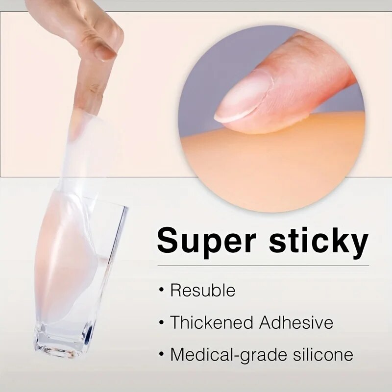 1 Paar Siliconen Tepel Cover L - Silicone Bra Adhesive recensie en prijs