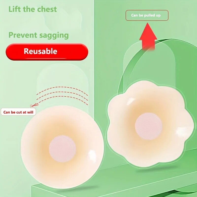 1 Paar Siliconen Tepel Cover L - Silicone Bra Adhesive recensie en prijs
