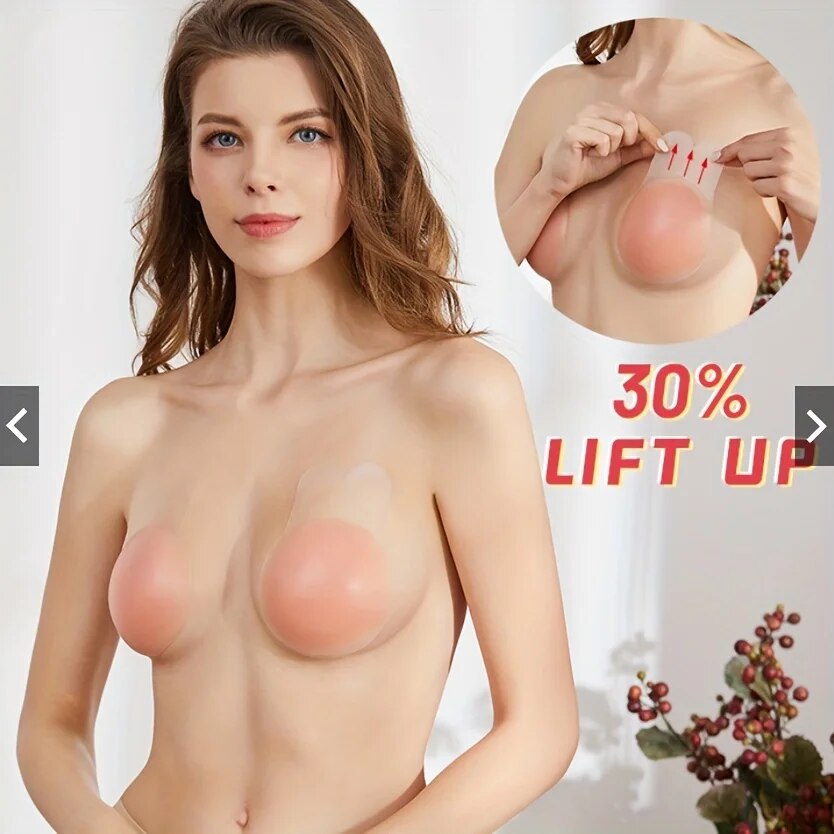 1 Paar Siliconen Tepel Cover L - Silicone Bra Adhesive recensie en prijs