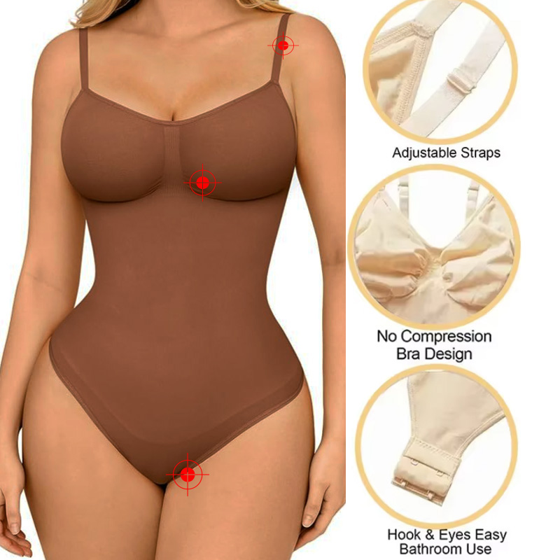 GUUDIA Spandex bodysuit String - Shapewear Bodysuit Firm recensie en prijs