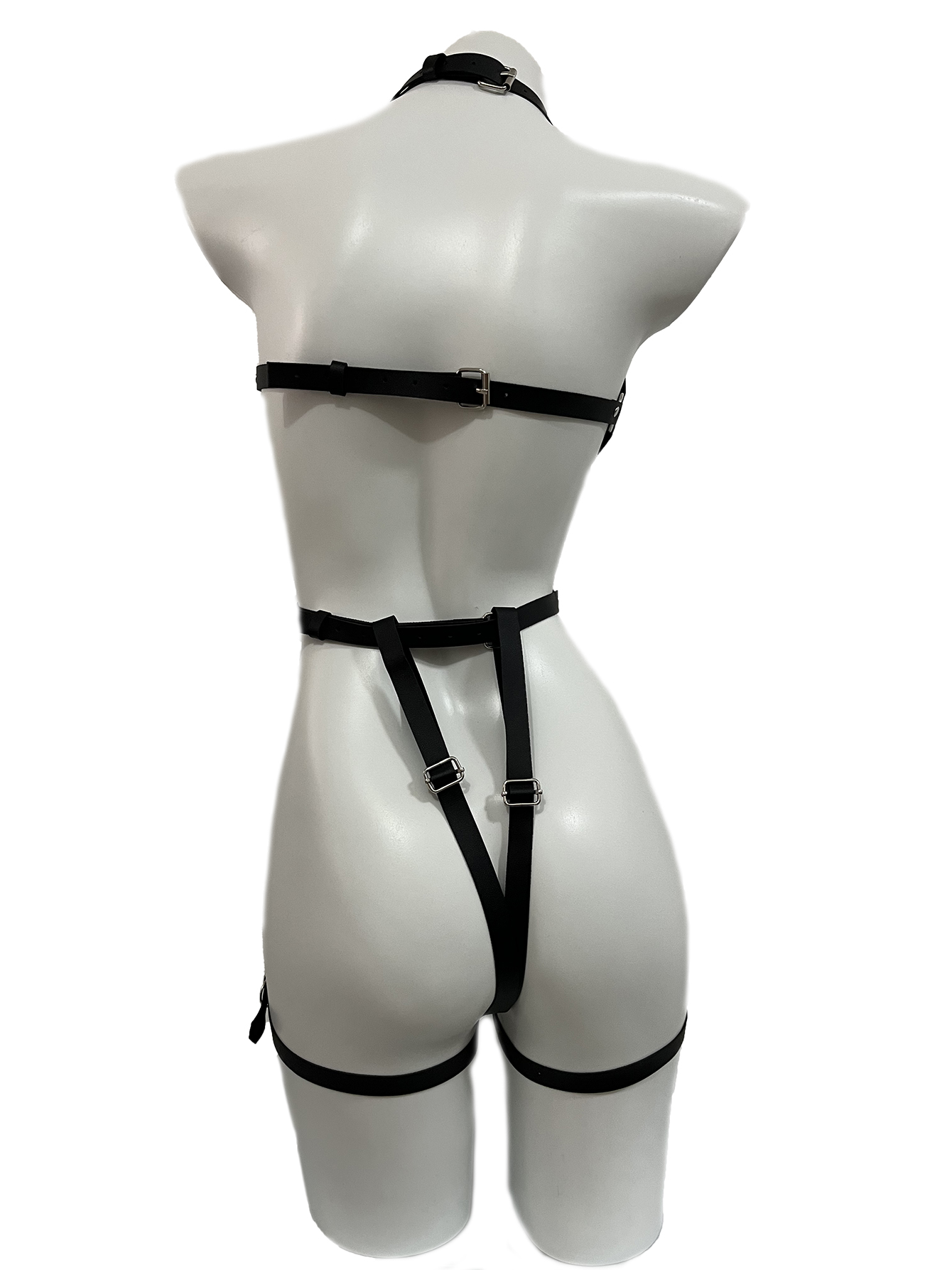 Veelkleurige damesmode full bo - Garter Belt Set recensie en prijs