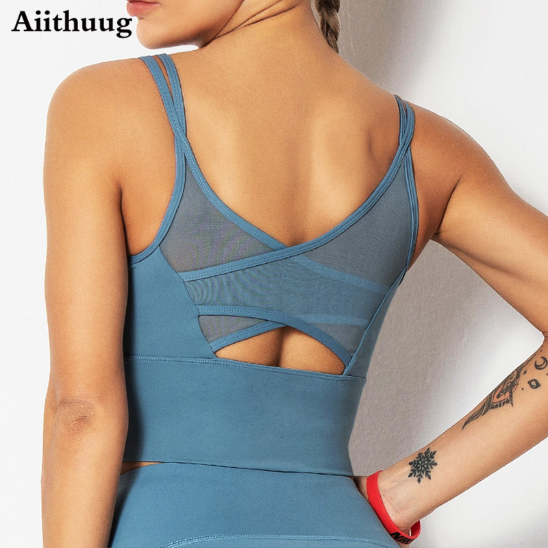 Aiithuug Yoga Bh Fitness Shirt - Sports Bra High Impact recensie en prijs