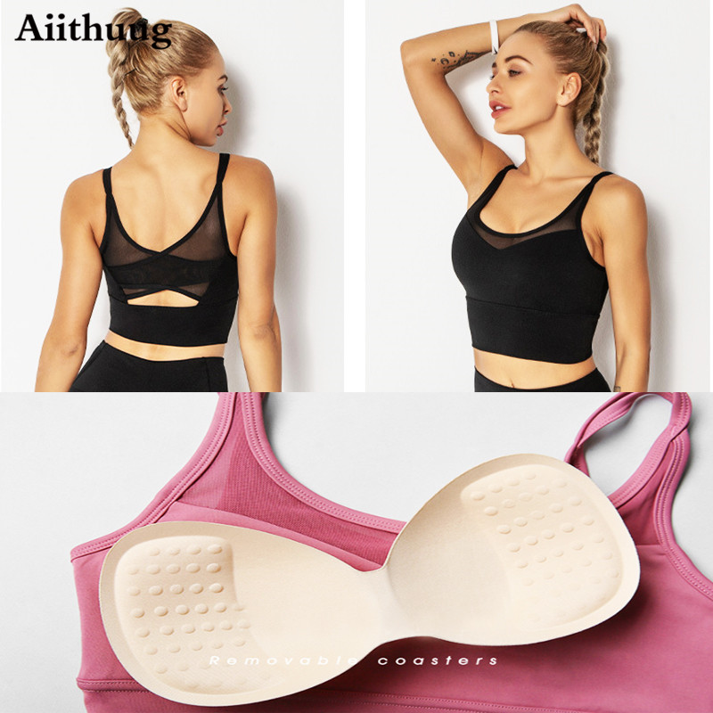 Aiithuug Yoga Bh Fitness Shirt - Sports Bra High Impact recensie en prijs