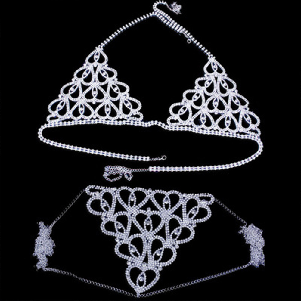 Mode Strass Hart Beha String S - Thong Bikini Women recensie en prijs