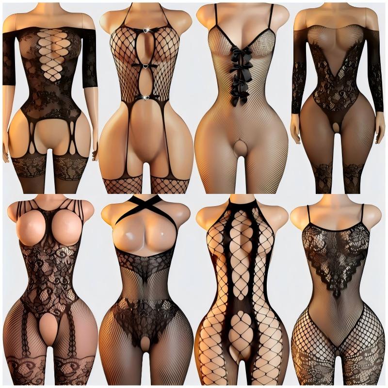 Sexy lingerieset voor vrouwen, - Bodystocking Fishnet recensie en prijs