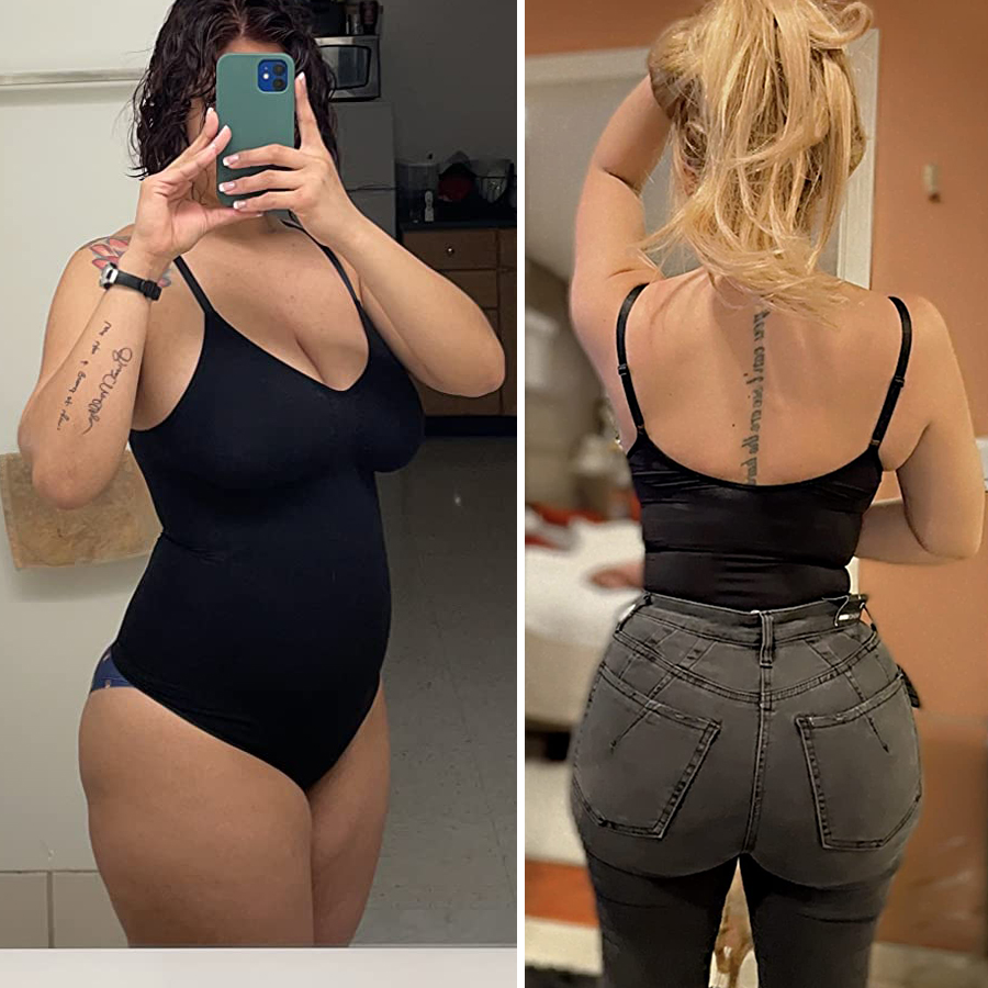 XS 3XL Naadloos pak Shapewear  - Shapewear Bodysuit Firm recensie en prijs